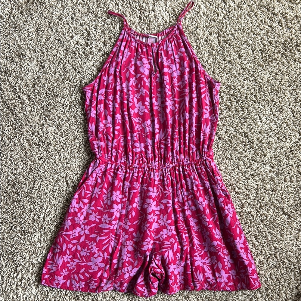 Old Navy Pink Halter Romper
